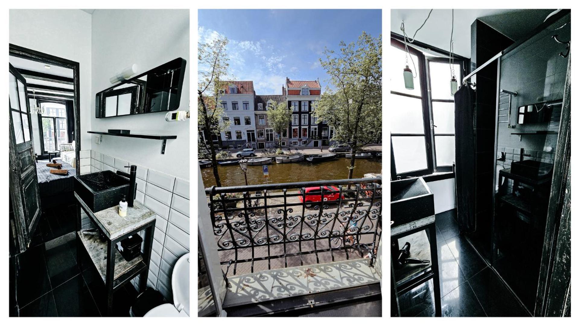 The Black Beauty Private Studio With Canal View From 1799 Amsterdam Exterior photo
